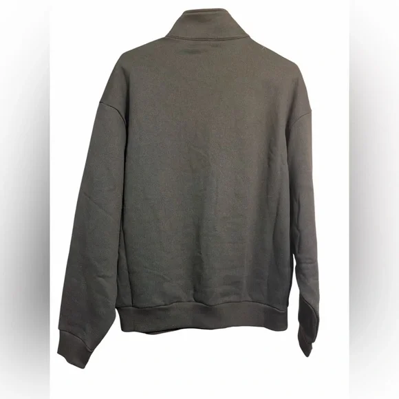 Alo Yoga Accolade 1/4 Zip Pullover Black Size S Oversized BNWT - Picture 4 of 6